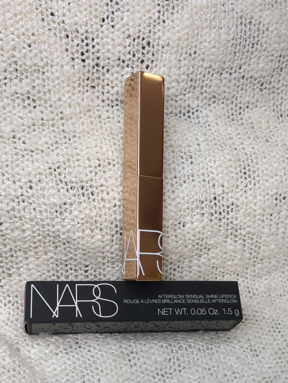 NARS Afterglow Sensual Shine Lipstick in Wild Ride, 1.5g/0.05oz
